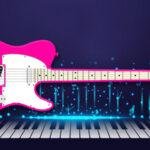 Best Kids Electric Pink Guitar